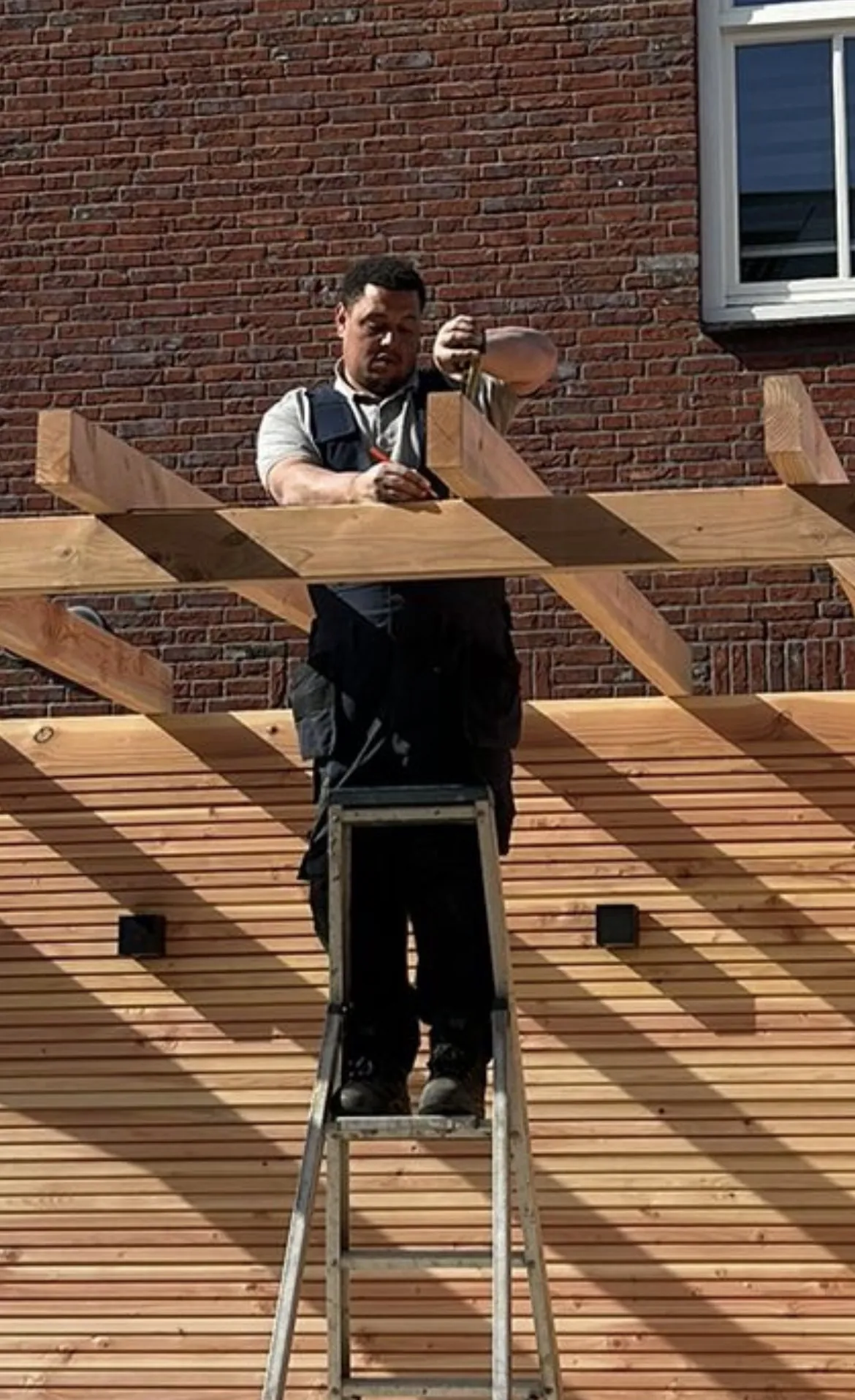 Pergola bouwen